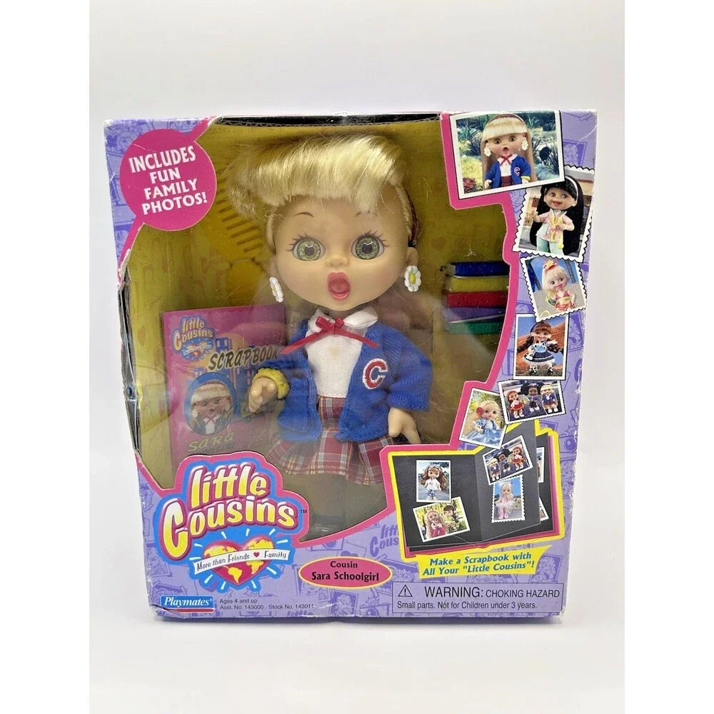 Vintage Playmates Little Cousins Doll 